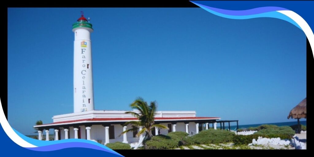 Celarain Lighthouse in Punta Sur Eco Beach Park