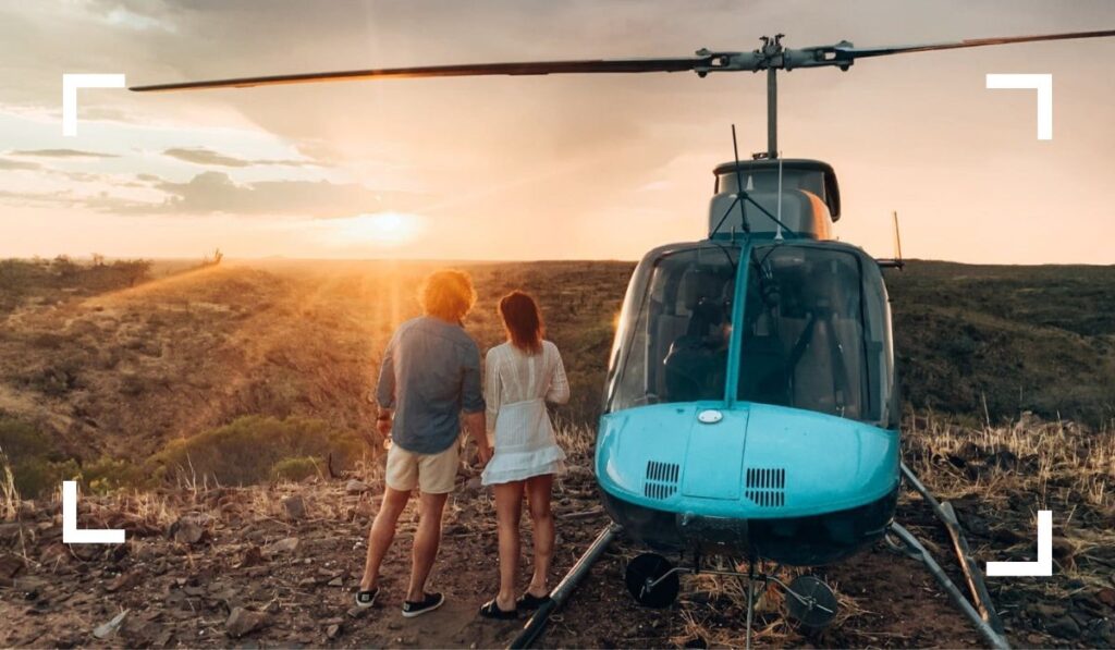 Romantic Helicopter Tour for couples things to do in cozumel