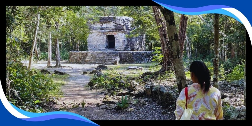 san gervasio mayan ruins archaeological site