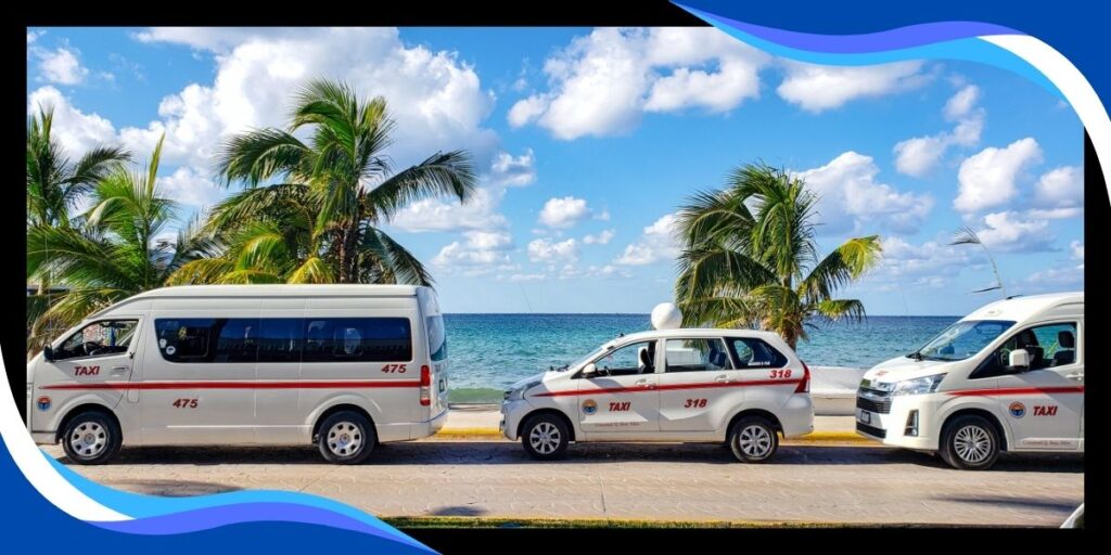 taxi in Punta Morena Beach cozumel