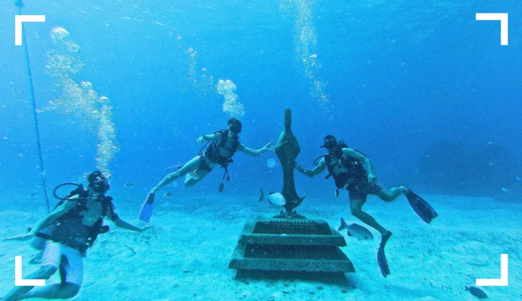 Chankanaab underwater statues