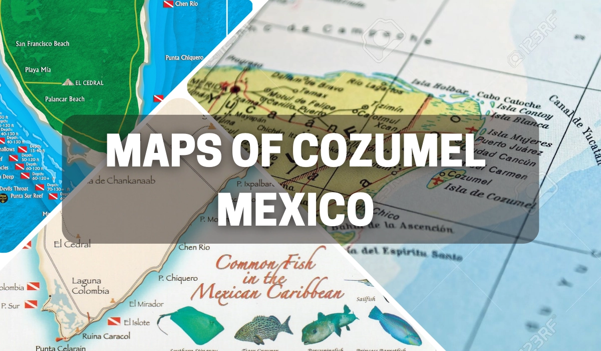 cozumel mexico map