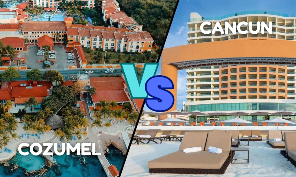 Accommodations - Cozumel vs. Cancun