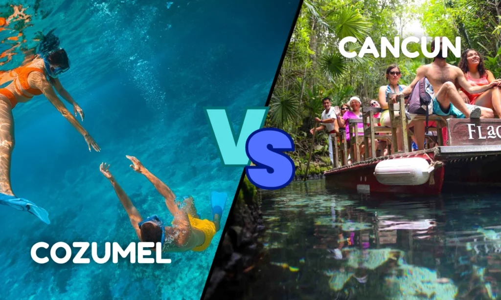 Activities - Cozumel vs. Cancun
