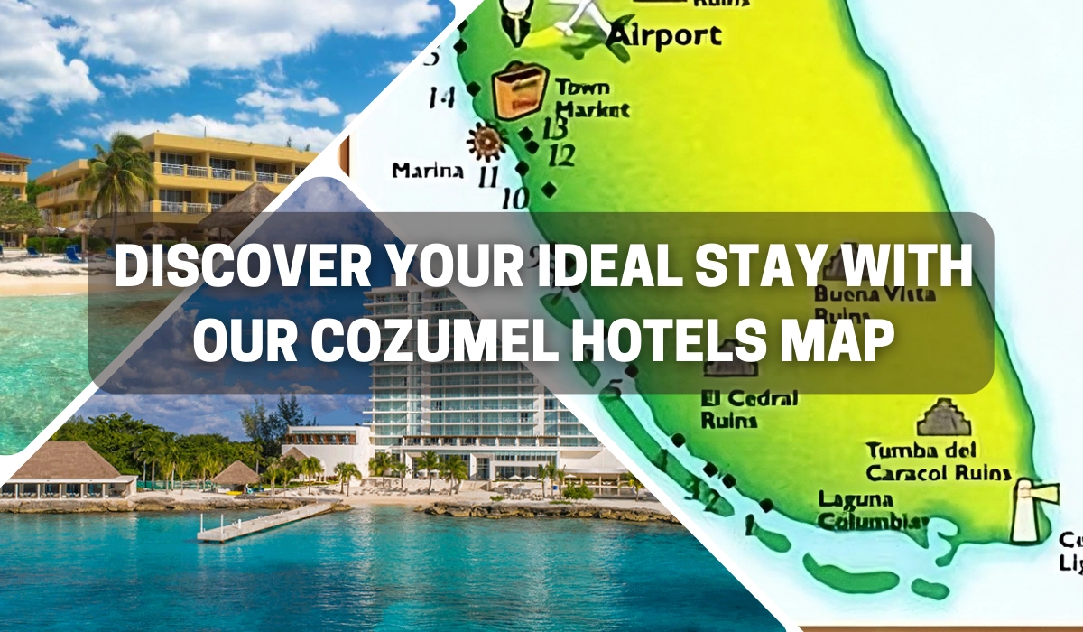 Cozumel Hotels Map