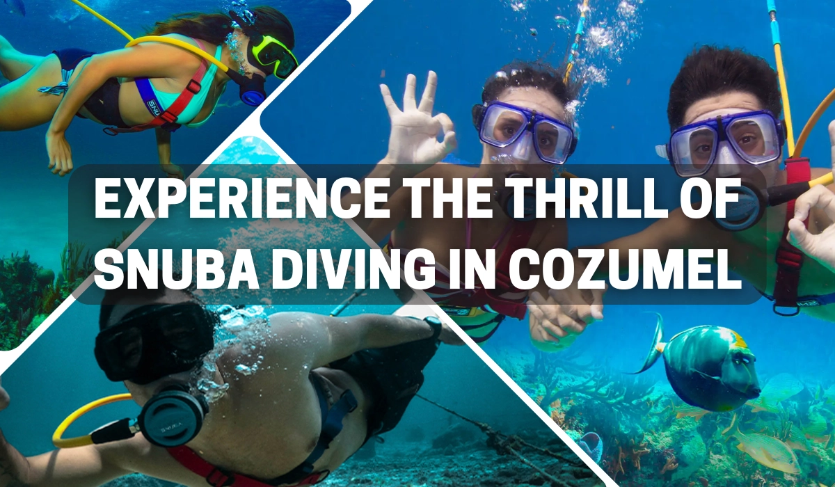Snuba diving Cozumel Mexico
