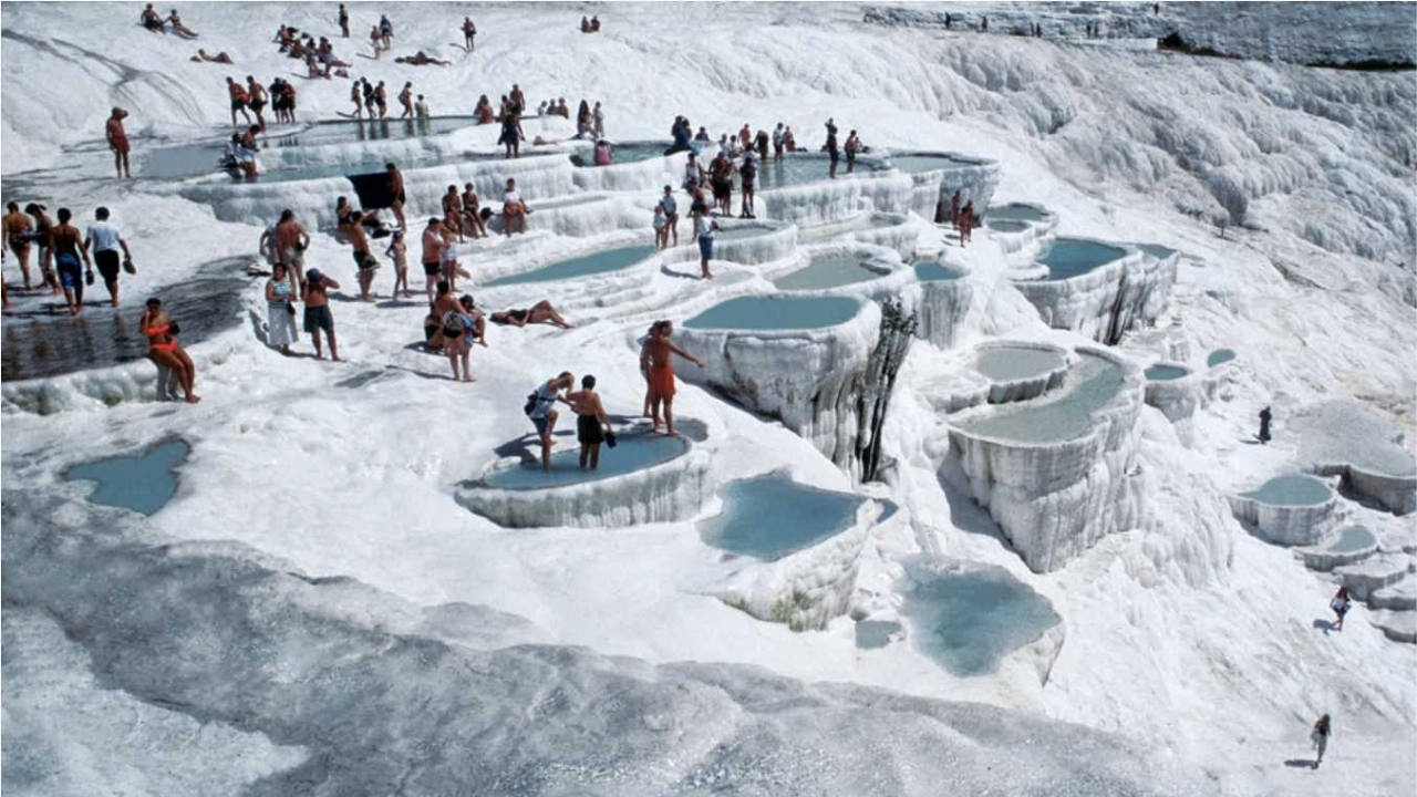 Summer Vacation in Pamukkale – Natural Hot Springs & Pools